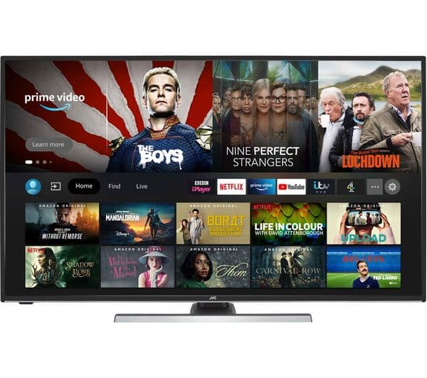 JVC LT-43CF810 Fire TV Edition 43" Smart 4K Ultra HD HDR LED TV with Amazon Alexa - Image 1