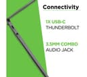 LENOVO Yoga S730 13.3¿ Laptop - Intel® Core¿ i5, 256 GB SSD, Grey thumbnail 8