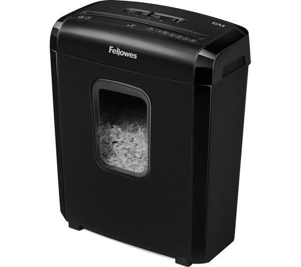 FELLOWES Powershred 6M Micro Cut Paper Shredder - Image 1