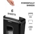 FELLOWES Powershred 6M Micro Cut Paper Shredder thumbnail 5