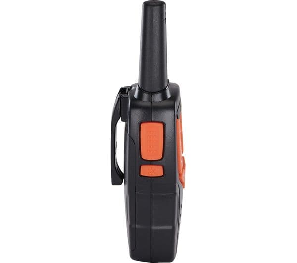 COBRA AM655 Walkie Talkie - Twin Pack, Black & Orange - Image 3