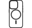 QDOS Hybrid Soft + Snap iPhone 15 Pro Case - Clear & Black thumbnail 1