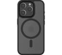 QDOS Hybrid Soft + Snap iPhone 15 Pro Case - Clear & Black thumbnail 4