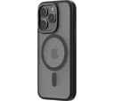 QDOS Hybrid Soft + Snap iPhone 15 Pro Case - Clear & Black thumbnail 7
