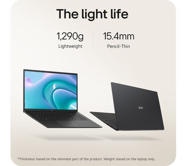LG gram 15 15Z90S-G.AA55A1 15.6" Laptop - Intel® Core™ Ultra 5, 512 GB SSD, Black - Image 3