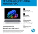 HP OmniBook 5 NGAI 16 AMD Ryzen AI 7 16GB 512GB Glacier Silver thumbnail 4