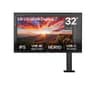 LG UltraFine Ergo 32UN880K-B.AEK 4K Ultra HD 32" LED Monitor - Black