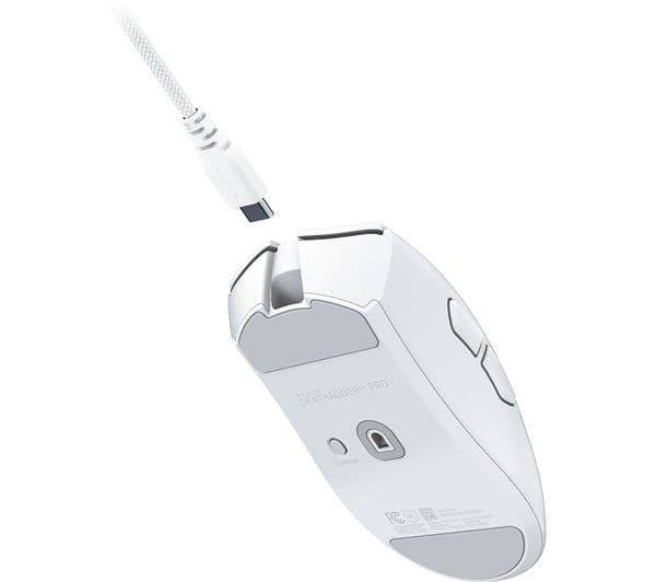 Razer DeathAdder V4 Pro Gaming Mouse White - Image 4