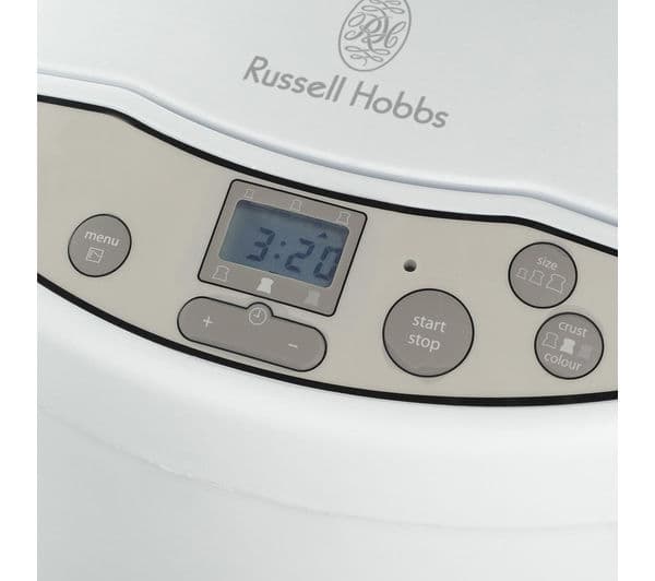 RUSSELL HOBBS 18036 Compact Breadmaker - White - Image 6
