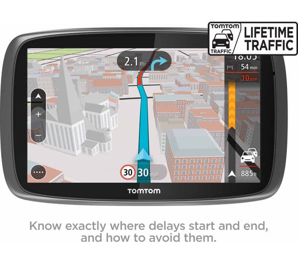 TOMTOM GO 40 4.3" GPS Sat Nav - with UK, ROI & Full Europe Maps - Image 7