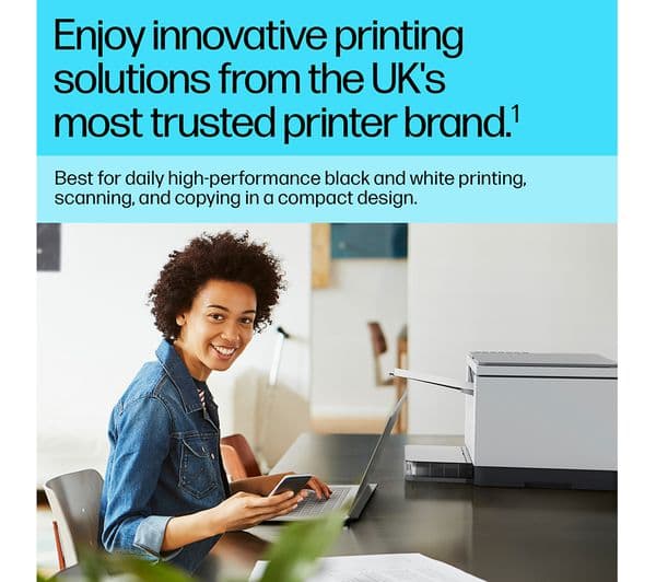 HP LaserJet M234DW Monochrome All-in-One Wireless Laser Printer - Image 5