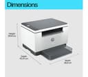 HP LaserJet M234DW Monochrome All-in-One Wireless Laser Printer thumbnail 8