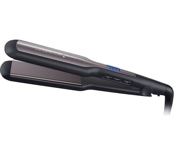 REMINGTON Pro Ceramic S5525 Extra Wide Hair Straightener - Grey - Image 2
