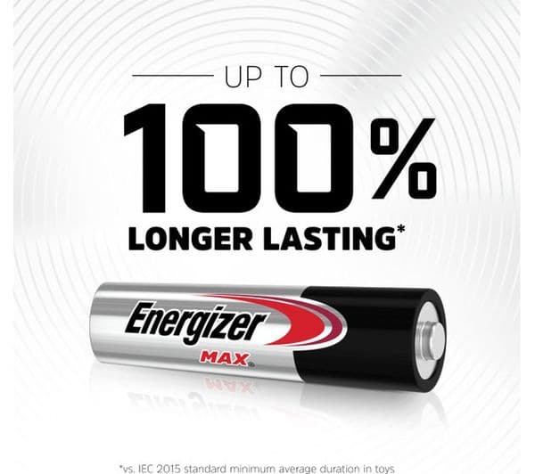 ENERGIZER Max AAA Alkaline Batteries - Pack of 12 - Image 2