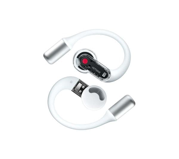NOTHING Ear (open) Wireless Bluetooth Noise-Cancelling Earbuds - White - Image 9