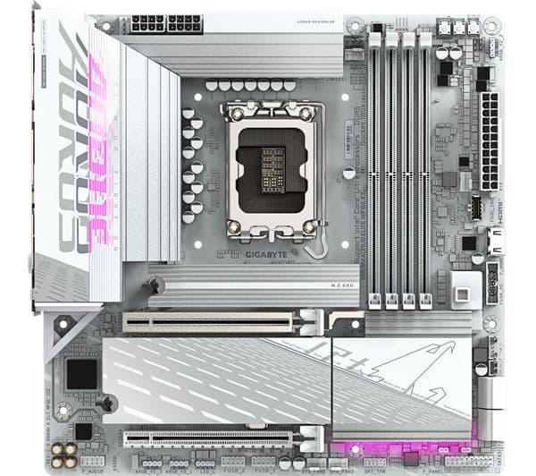 GIGABYTE Aorus Elite WiFi6E Ice B860M Motherboard