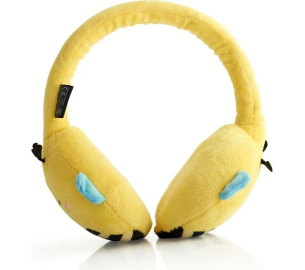 LAZERBUILT Squishmallows Sunny Headphones Yellow