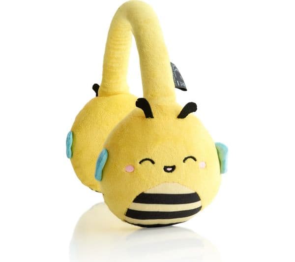 LAZERBUILT Squishmallows Sunny Headphones Yellow - Image 4