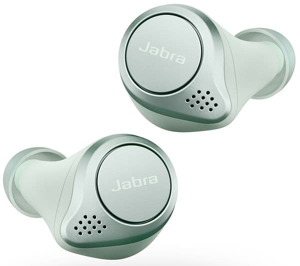 JABRA Elite Active 75T Wireless Bluetooth Noise-Cancelling Earbuds - Mint - Image 5