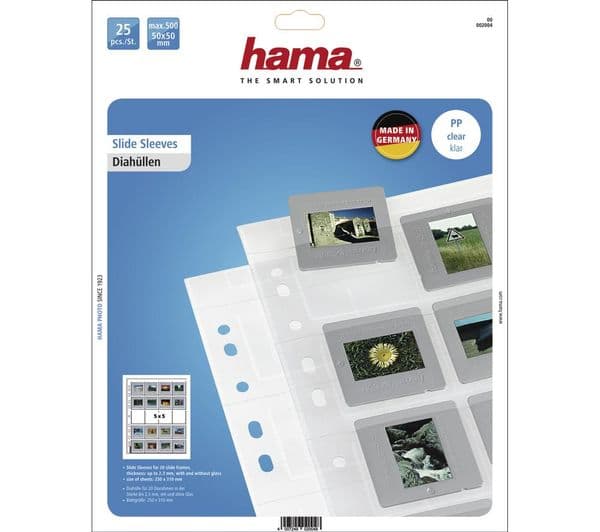 HAMA 2004 35 mm Slide Sleeves - Pack of 25 - Image 3