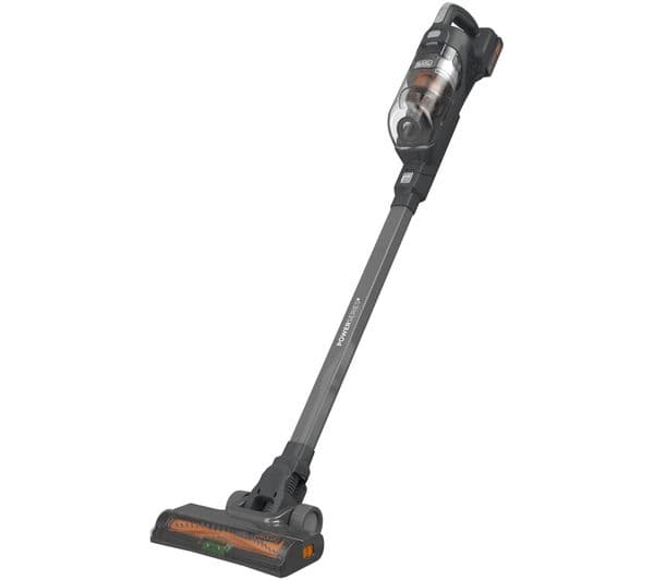 BLACK + DECKER PowerSeries+ BHFEA18D1-GB Cordless Vacuum Cleaner - Grey & Orange - Image 1