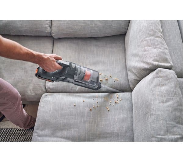 BLACK + DECKER PowerSeries+ BHFEA18D1-GB Cordless Vacuum Cleaner - Grey & Orange - Image 8