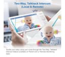 VTECH RM7766HD 7" LCD Screen Smart Video Baby Monitor - White thumbnail 2