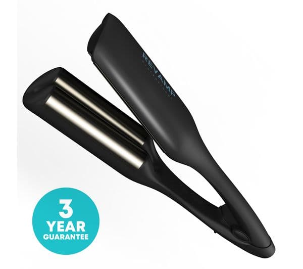 REVAMP 2-in-1 Beach & Volume Professional Ceramic Waver - Black - Image 8