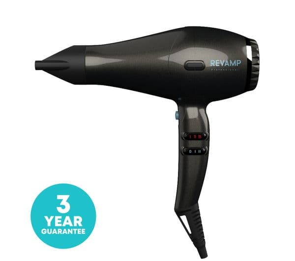 REVAMP Progloss Featherlite Ultra X Shine Hair Dryer - Black - Image 7
