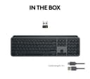 Logitech MX Keys S Wireless Keyboard Black thumbnail 9