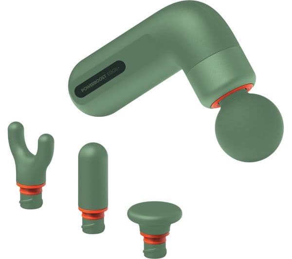 SHARPER IMAGE Power Percussion Move Edge Portable Lite Massage Gun - Green