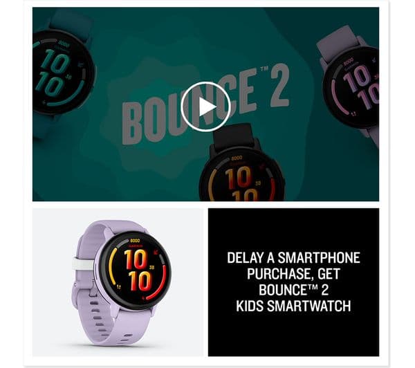 Garmin Bounce 2 Smartwatch Light Purple - Image 7