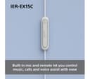 Sony IER-EX15C Earbuds Blue thumbnail 6