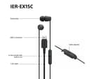 Sony IER-EX15C Earbuds Blue thumbnail 8