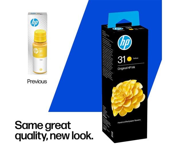 HP 31 - yellow - original - ink refill - Image 2