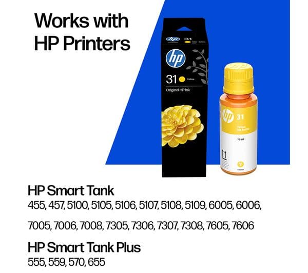 HP 31 - yellow - original - ink refill - Image 3
