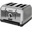 MORPHY RICHARDS Venture Retro 240330 4-Slice Toaster - Polished thumbnail 1