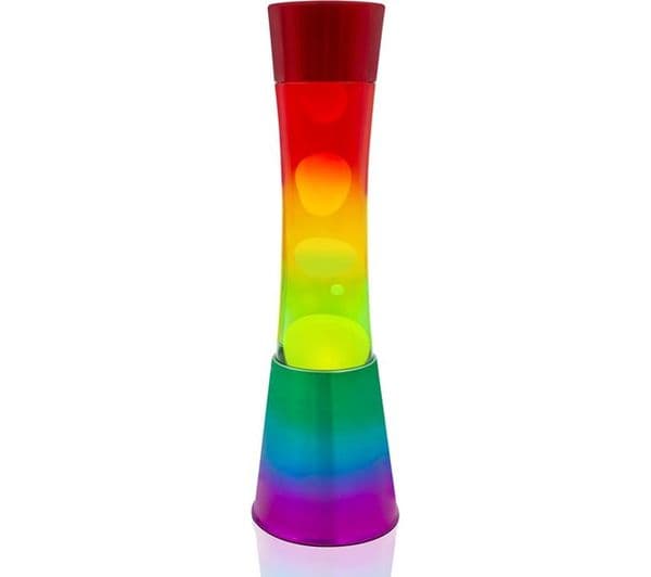 Global Gizmos 48859 16" Lava Lamp Rainbow - Image 1
