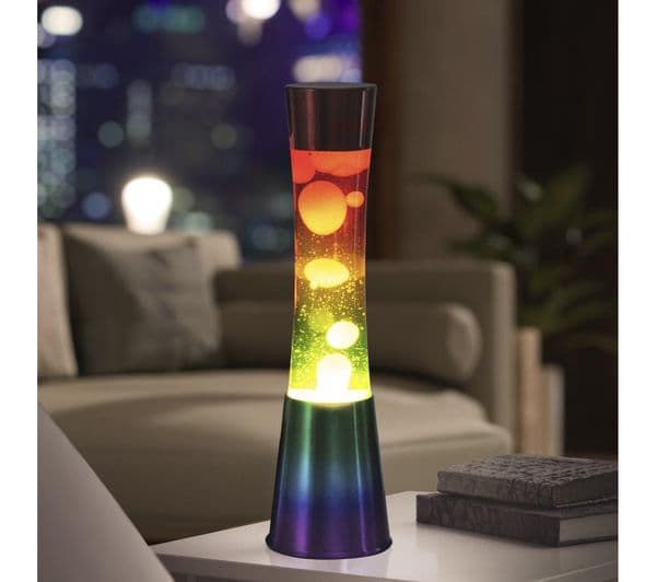 Global Gizmos 48859 16" Lava Lamp Rainbow - Image 2