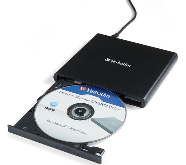 Verbatim Slimline 98938 External CD/DVD Writer Black - Image 8