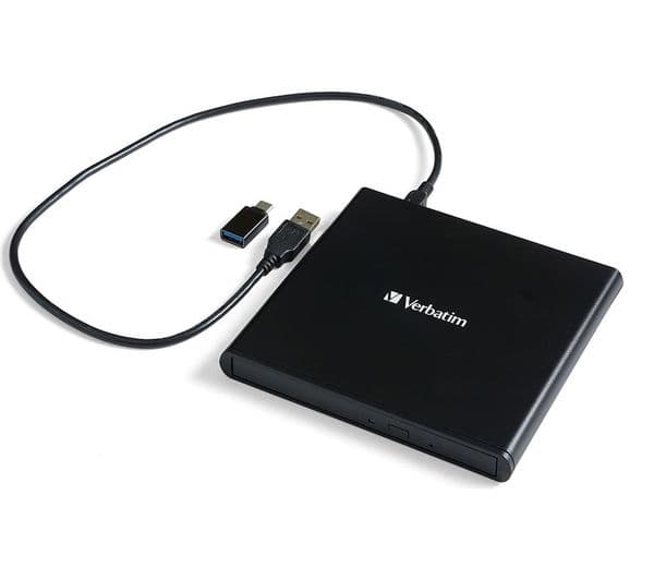 Verbatim Slimline 98938 External CD/DVD Writer Black - Image 9
