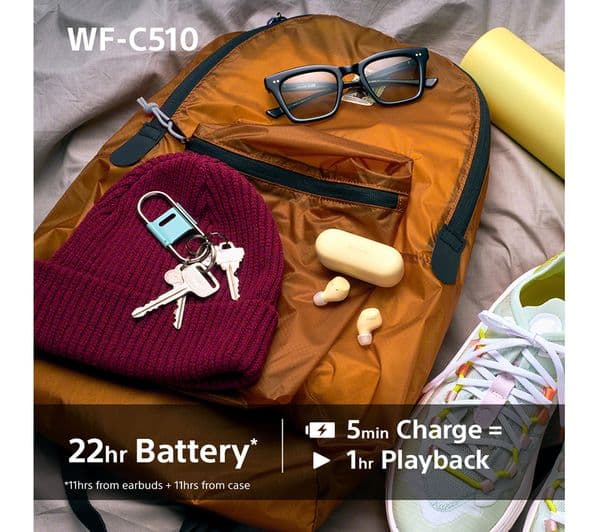 Sony WF-C510 Blue - Image 7