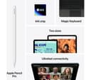 Apple iPad Air 13 M4 2026 1TB Wi-Fi Tablet - Blue thumbnail 3