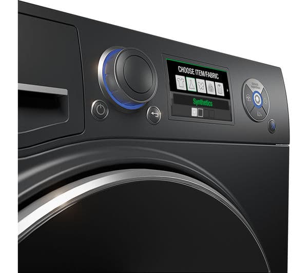 HOTPOINT Ultima S-Line+ RZ1066B Washing Machine - Black - Image 3