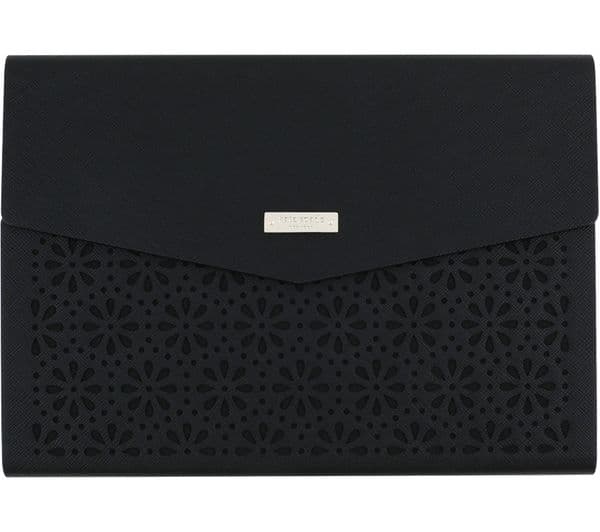KATE SPADE New York 9.7" iPad Pro Leather Envelope Folio Case - Black - Image 3
