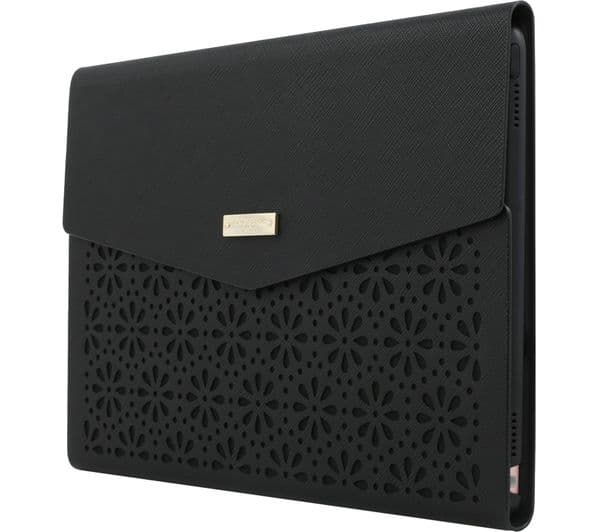 KATE SPADE New York 9.7" iPad Pro Leather Envelope Folio Case - Black - Image 2
