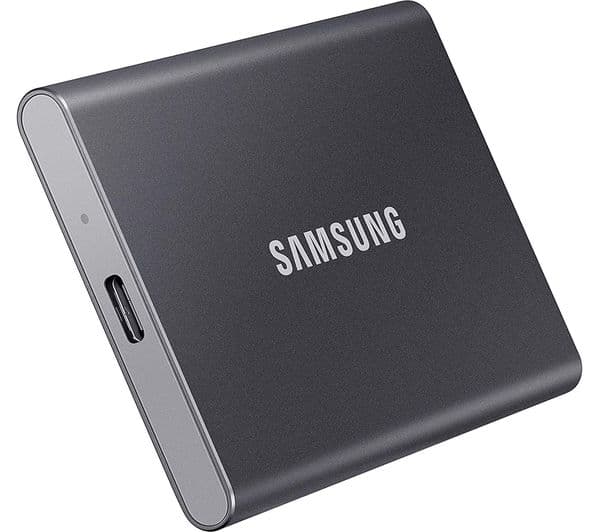 Samsung T7 2TB Portable SSD Grey - Image 2