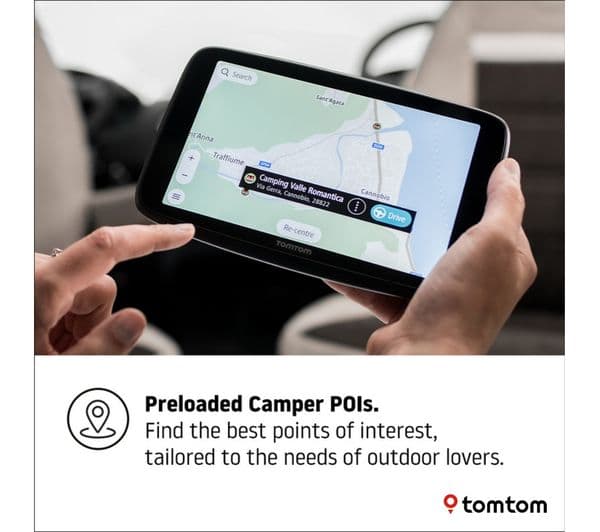 TOMTOM GO Camper Max 7" Sat Nav - Worldwide Maps - Image 4