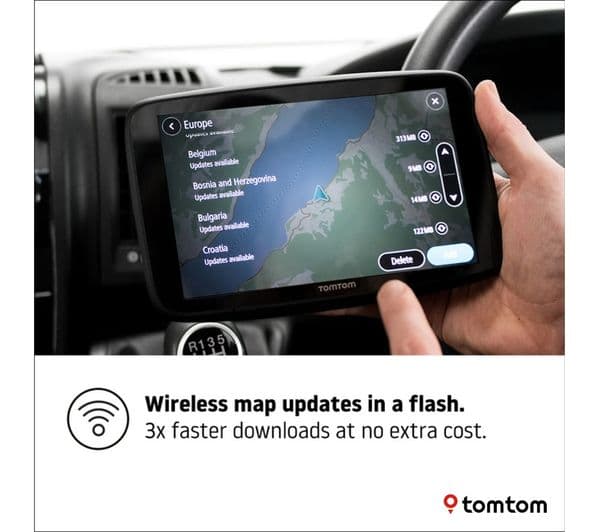 TOMTOM GO Camper Max 7" Sat Nav - Worldwide Maps - Image 9