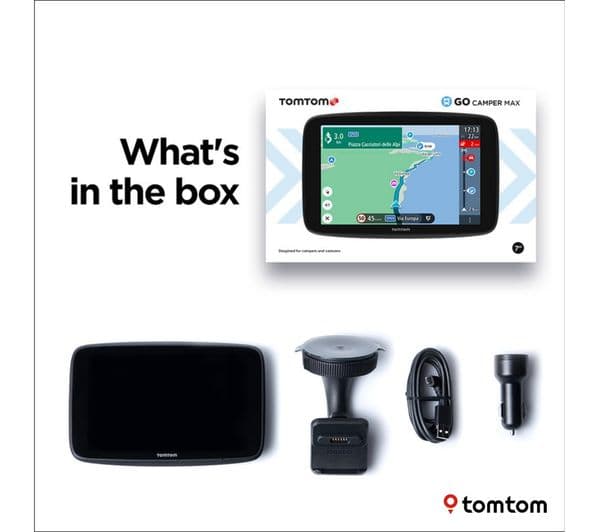 TOMTOM GO Camper Max 7" Sat Nav - Worldwide Maps - Image 10